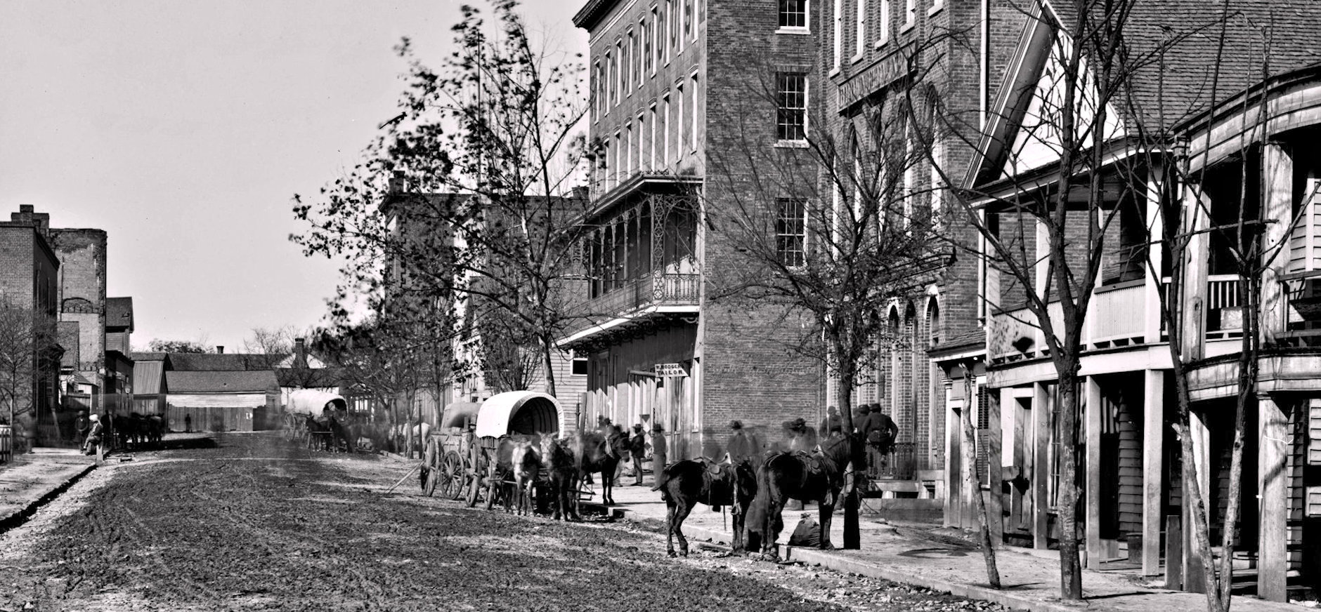 Downtown Atlanta, 1864